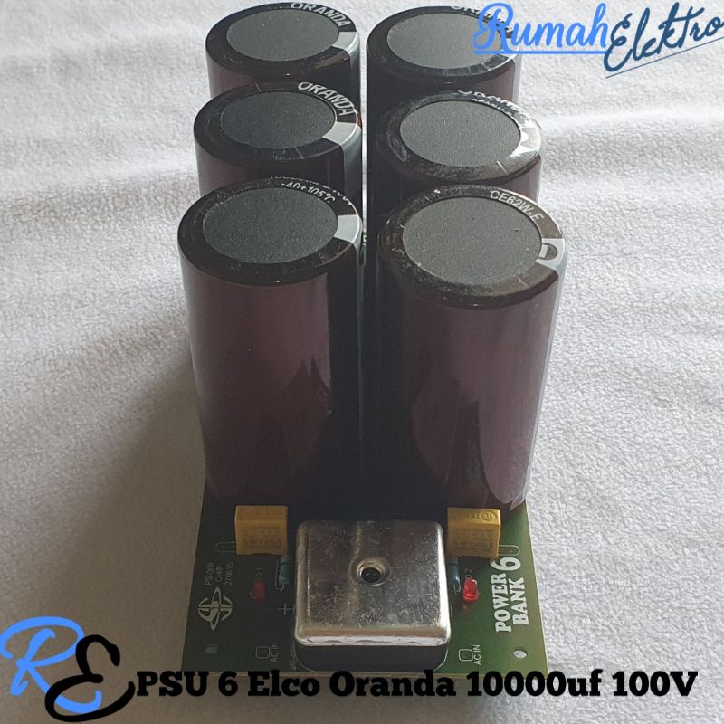 Kit PSU 6 Elco Oranda 10000uf 100V