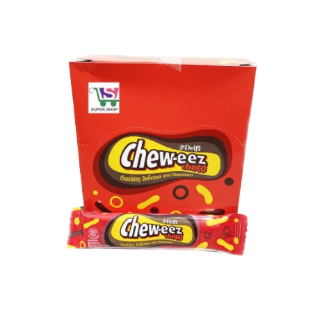 

Delfi Cheweez / Chew-eez Choco Cokelat (isi 20 pcs)