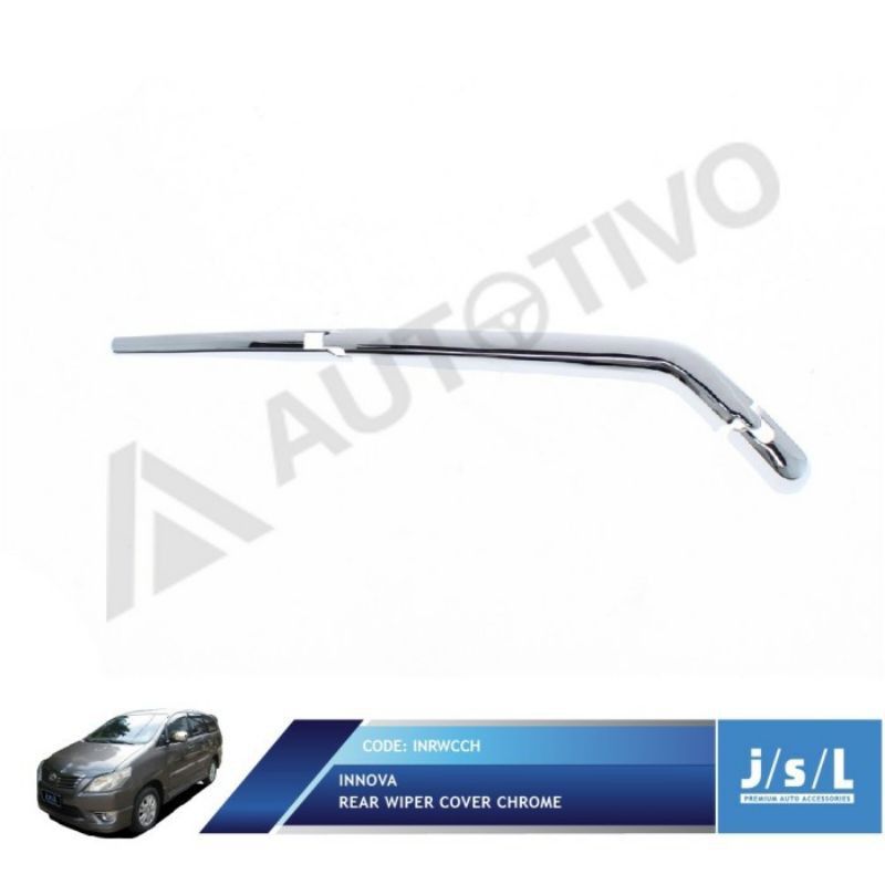 cover wiper innova / fortuner chrome jsl