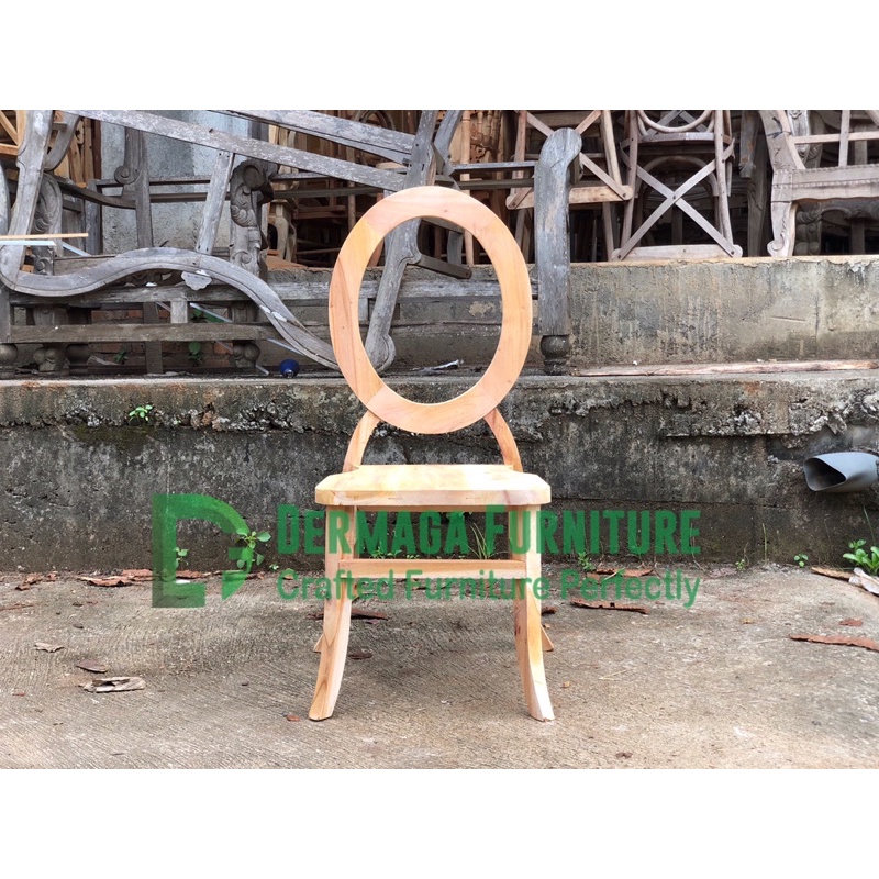 KURSI TIFANI O KAYU MAHONI KURSI TAMU KURSI MINIMALIS KURSI DEKORASI PELAMINAN11727699