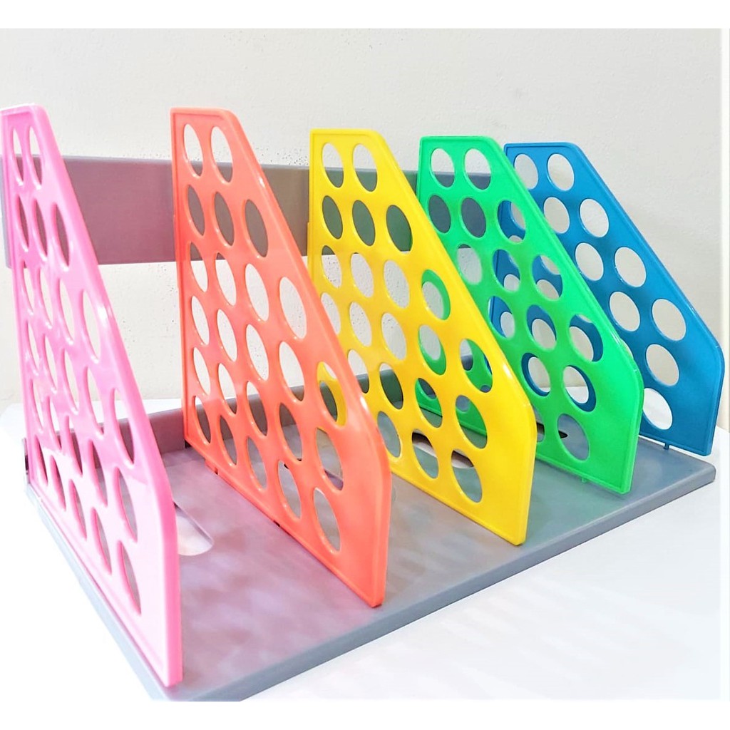 

BOX MAJALAH BUKU PLASTIK 4 SEKAT KOTAK BOG-04 MAGAZINE FILE BOOK STAND ORGANIZER BOX FILE