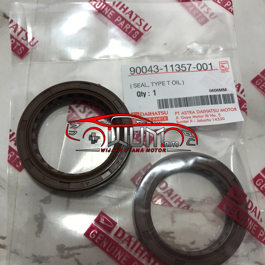 OIL SEAL TIMING COVER SEAL SIL PULY KER AS DEPAN XENIA 1.0 1000CC