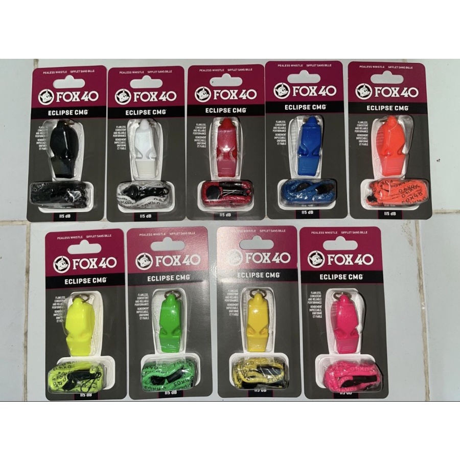 Peluit Pluit Fox 40 Eclipse Cmg Canada +Tali Original