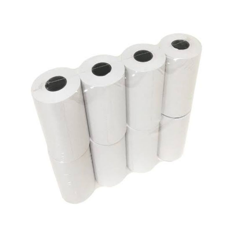 

[isi 10 roll] ukuran 80 mm Kertas Thermal struk edc polos 80X40