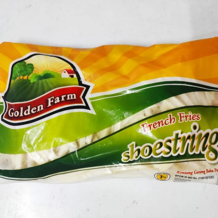 

Golden Farm kentang beku shoestring 1 kg