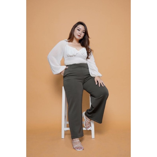 CELANA PANJANG KULOT OLIVE