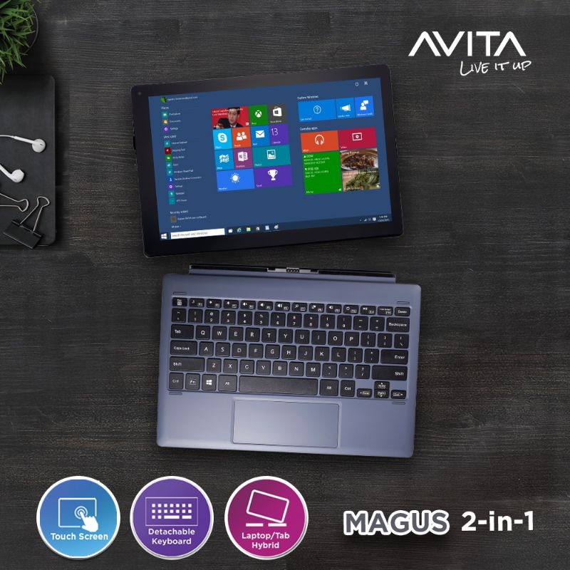 AVITA Magus 2-in-1 Celeron N4020 / 4GB / Storage 64GB eMMC / 11,6&quot; / W.10