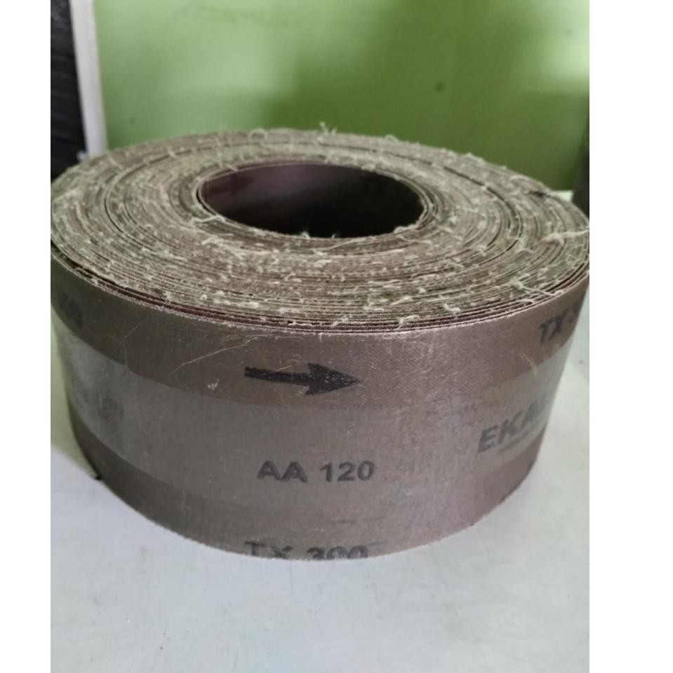 ✾ Amplas Roll Kain Kaku Grid #120 ♠