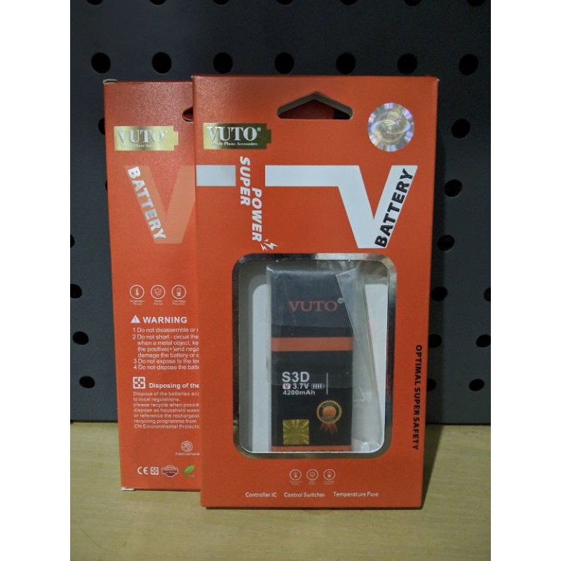 Baterai Advan S3D Double Power. Baterai Double Power VUTO.