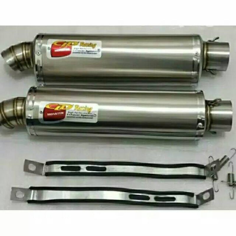 Slincer knalpot CLD bulat &amp; oval d50mm only