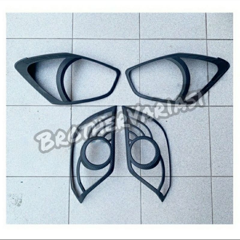 2016 Agya Hitam Carbon 2014 Ayla Depan Cover Garnish Dop 2015