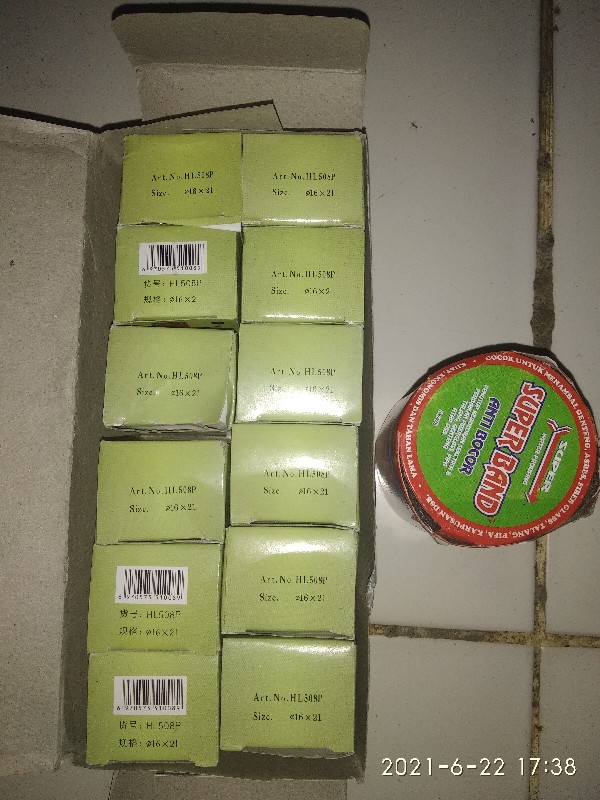 Grosir Kunci Laci / Lemari / Drawer Lock Shanghai 808 Kecil Merah Kuningan Original Lusinan