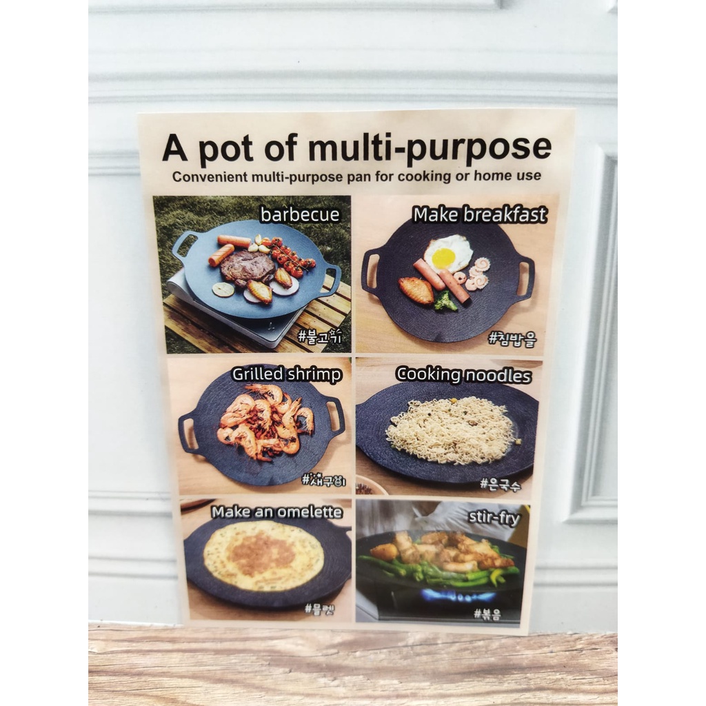 Panggangan Grill Pan / Pemanggang Grill BBQ