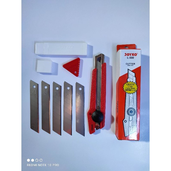 

Cutter Knife Joyko L 500 bonus cutter blade 5 pcs