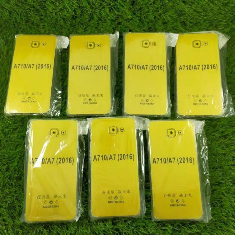 Anticrack samsung A710 Case Silikon bening samsung A7 2016