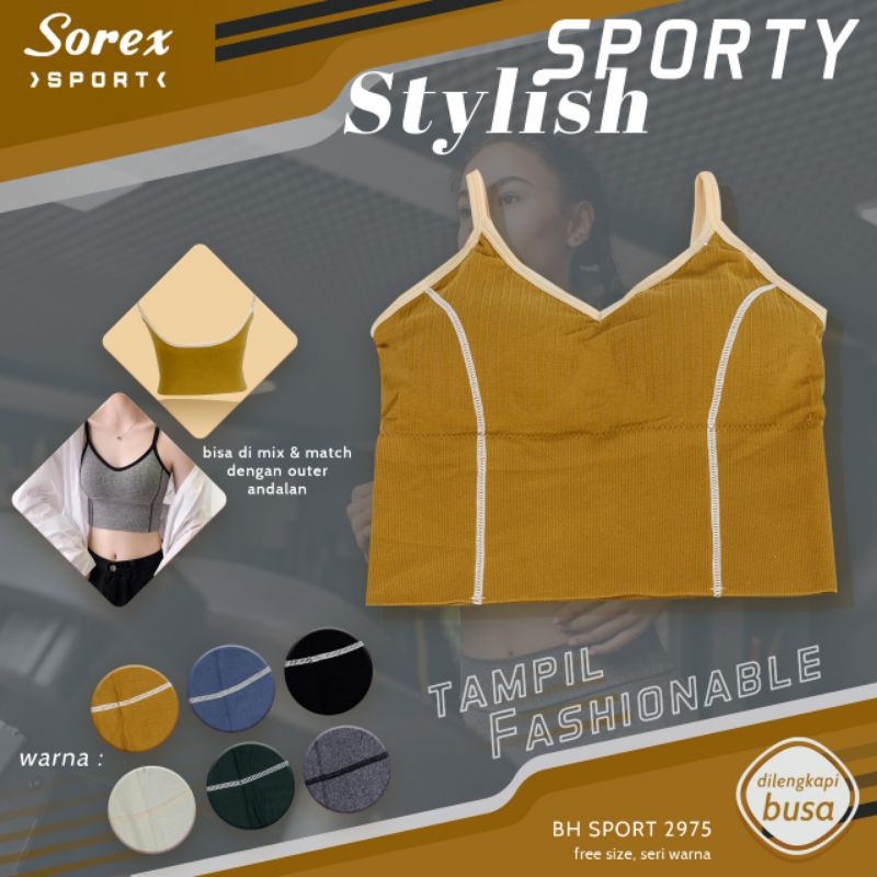 camisol sport bra sorex kode 2975