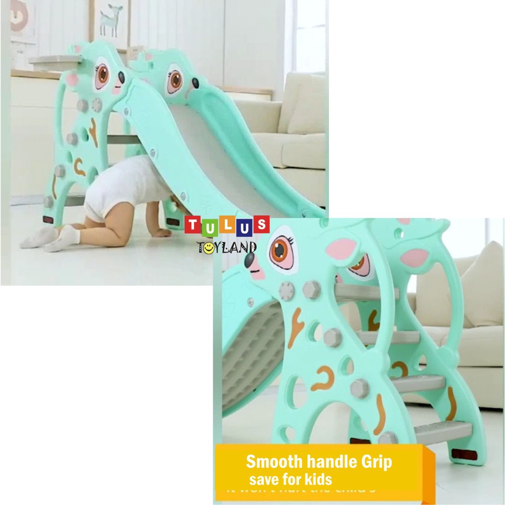 Perosotan Murah HappyPlay Bambi Slide WM 19021 Cow Slide WM1922 Mainan 2 in 1 Seluncuran Basket Anak