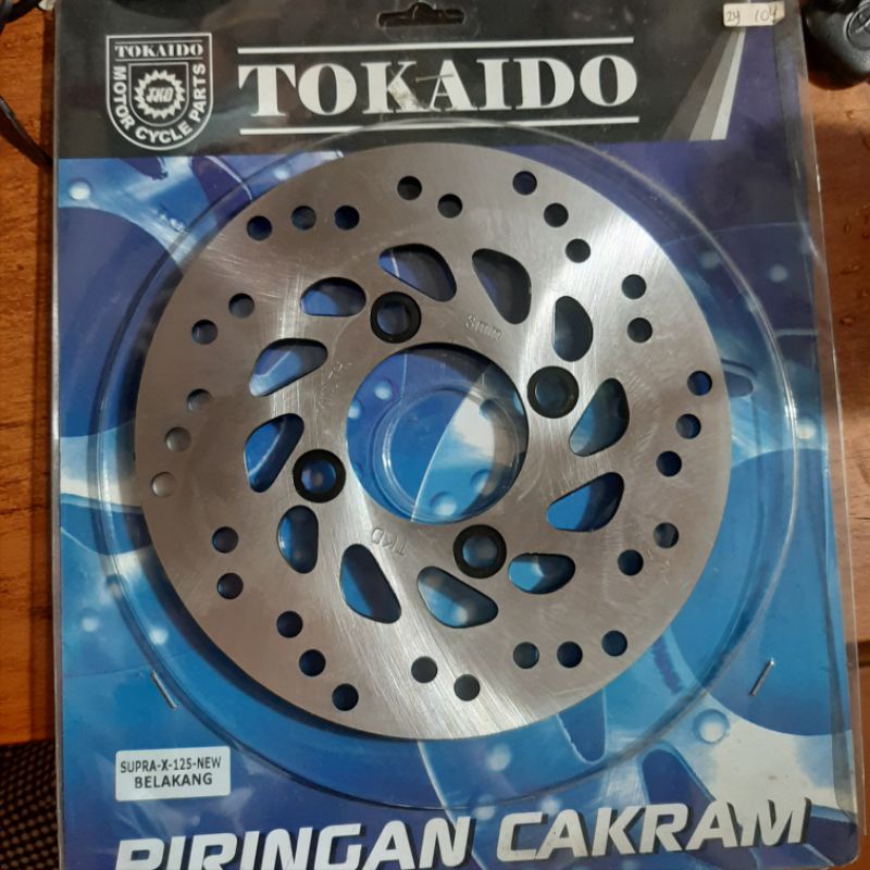 Piringan cakram / disc depan supra x 125 belakang