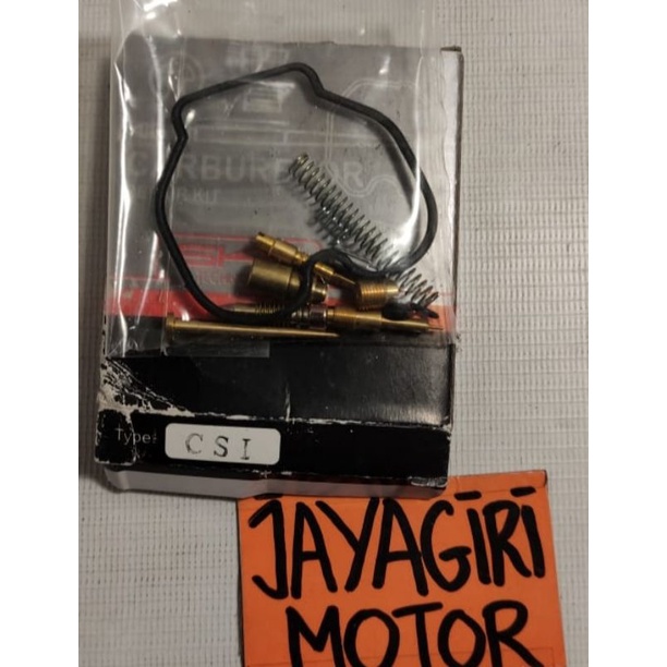 Carburator Repair Kit CS1 SKR CSOne Karburator Carbu Karbu Jarum Skep Per RepairKit Parkit Reparkit 