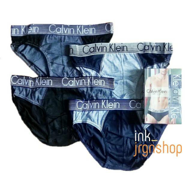  CELANA  DALAM  PRIA 1 PCS CELANA  DALAM  CALVIN  CLEIN CD 