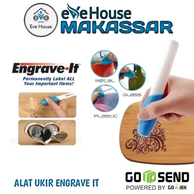 Makassar V25 Engraver EZ Alat ukir serbaguna pulpen ukir engrave it