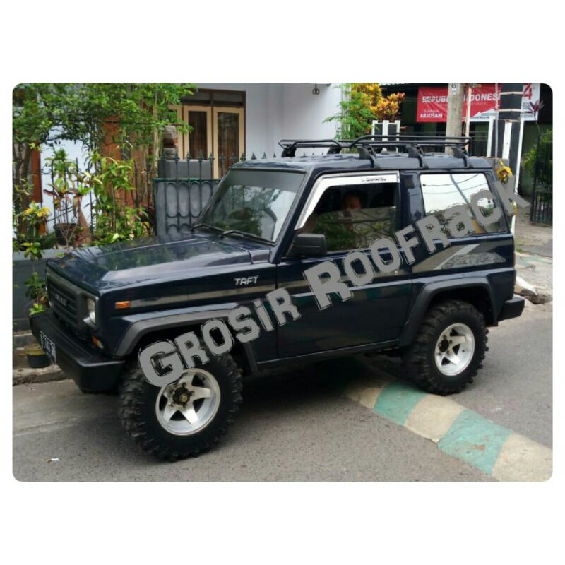 Roofrack large Crossbar Roof Rack kaki 6 pnp taft jeep jimny galant katana sidekick vitara panther