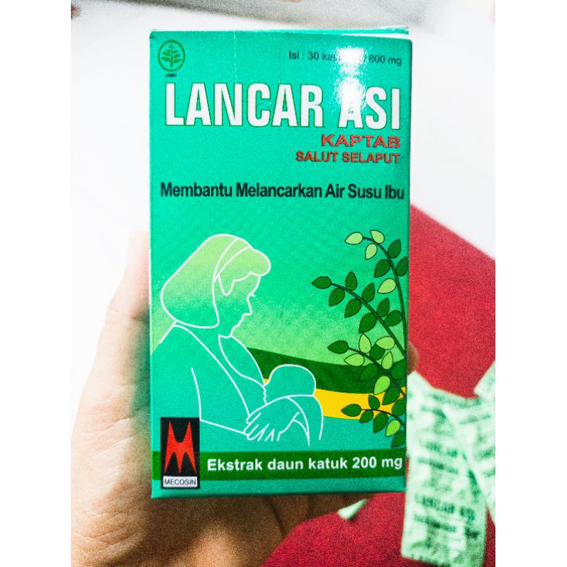 COD - LANCAR ASI - EKSTRAK DAUN KATUK 200MG - MELANCARKAN ASI