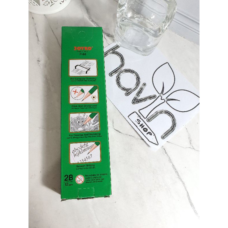 pensil Joyko 2B P-88ER/pensil Joyko ada hapusan/pencil Joyko-1