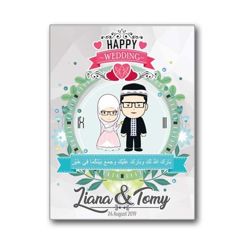 

KADO JAM WEDDING / KADO PERNIKAHAN W119 / kado perkawinan hadiah pernikahan wedding gift