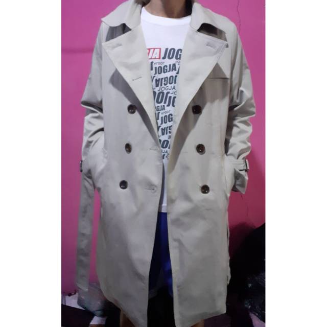 Jaket coat blazer musim dingin preloved wanita
