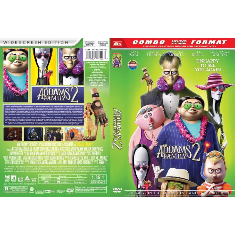 Dvd The Addams Family 2 (2021)