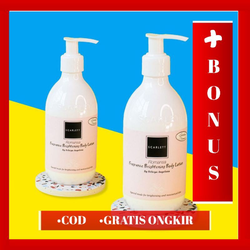 SCARLETT WHITENING PEMUTIH BADAN BODY LOTION