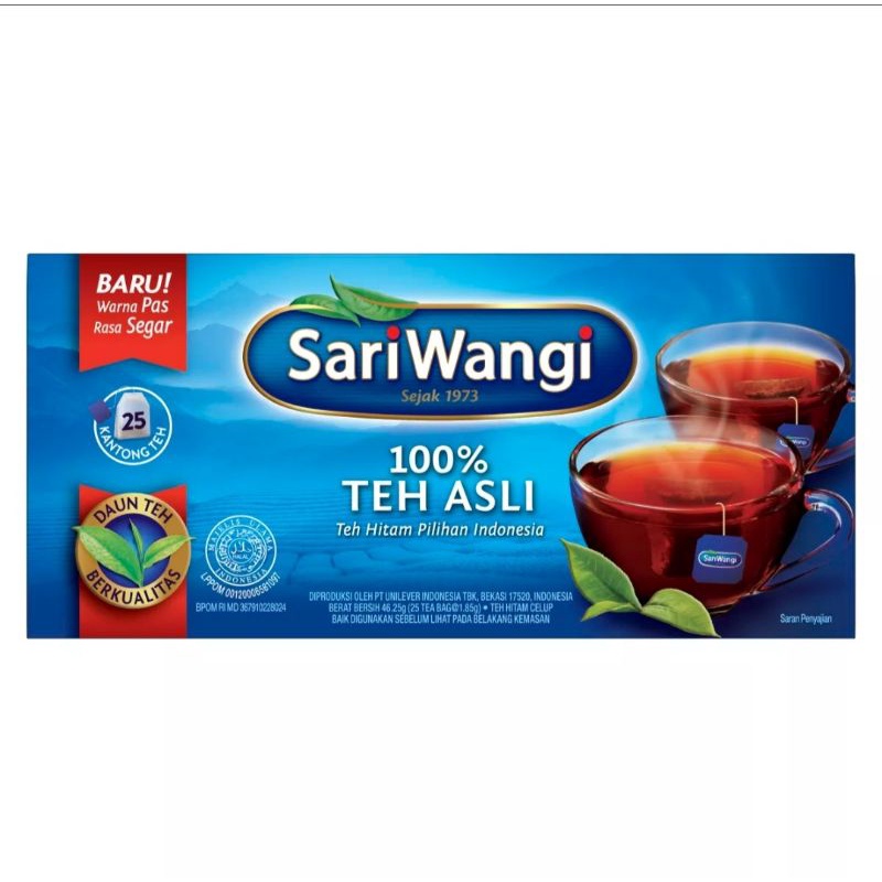 Sariwangi Teh Asli Celup Isi 25