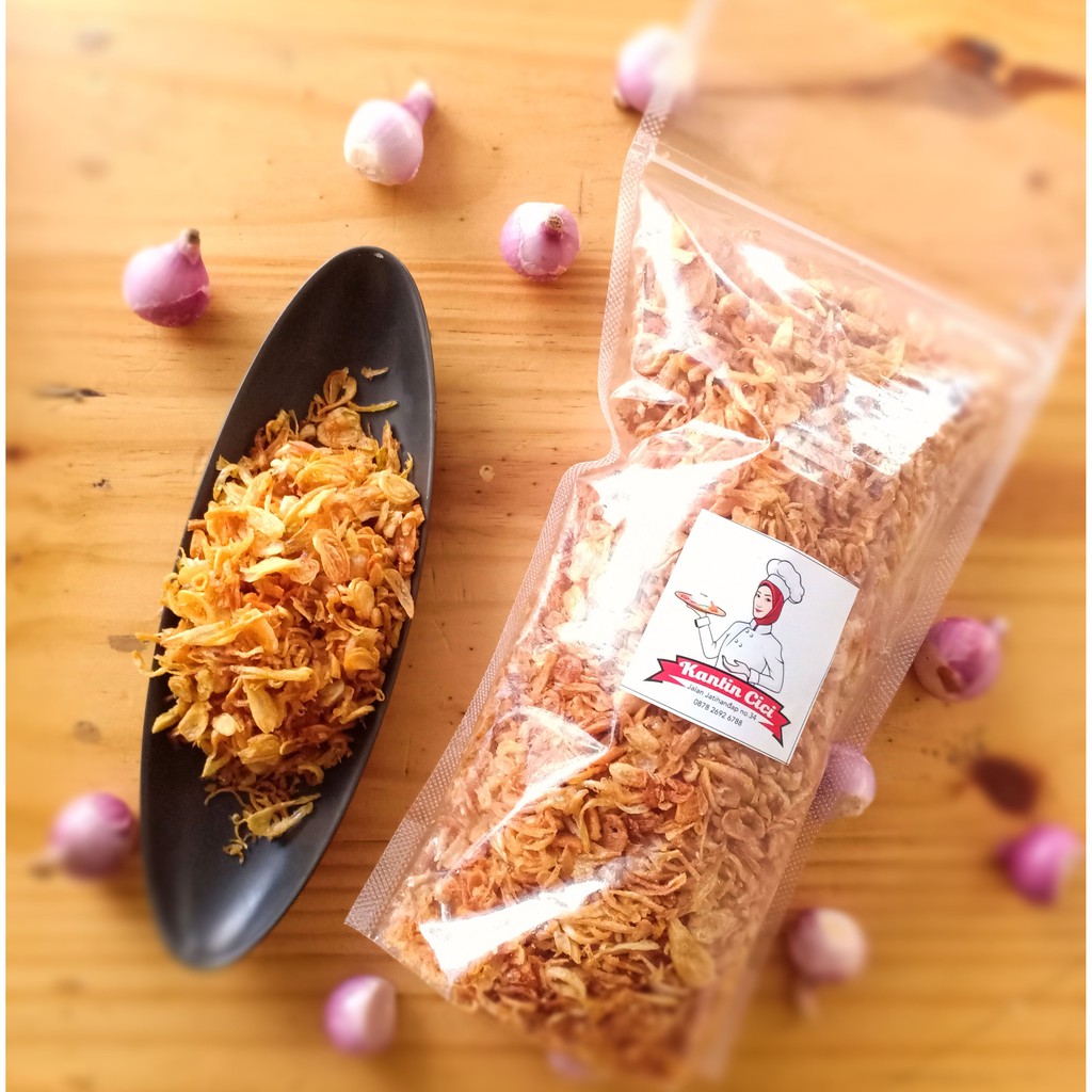 

Bawang Goreng Sumenep ORIGINAL (500gr) Kantin Cici