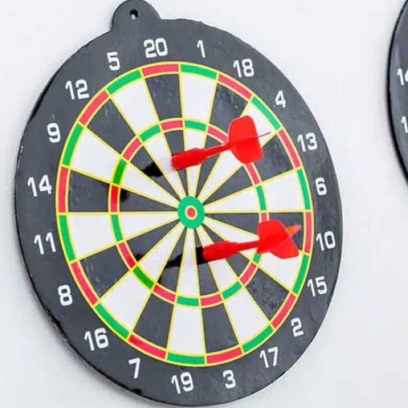 Mainan Anak Papan Dart magnet / Magnetic Dart game board mainan lempar busur shooting target magnet 
