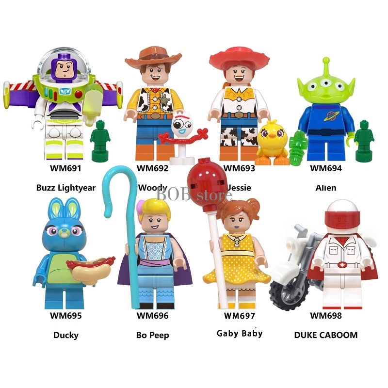 Mainan Balok Bangunan MINI Figure Lego Toy Story 4 Untuk Anak