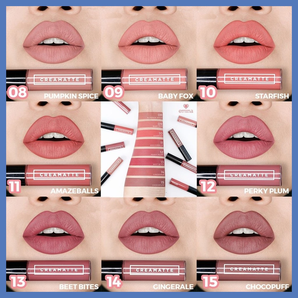 Emina Creamatte Matte Lip Cream Original