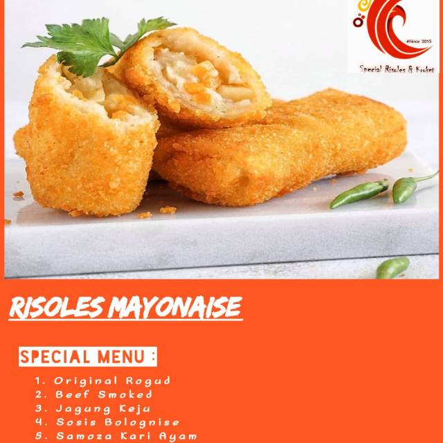 

FOR SEMARANG AREA !! RISOLES ANEKA RASA, PRODUKSI TIAP HARI. COD ONLY