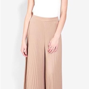 Celana kulot pendek plisket 7/8 terbaru/celana kulot plisket pendek-moca