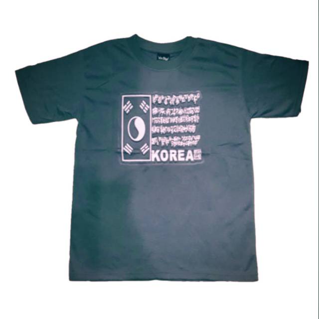 Kaos korea souvenir korea selatan tshirt korea aneka motif premium