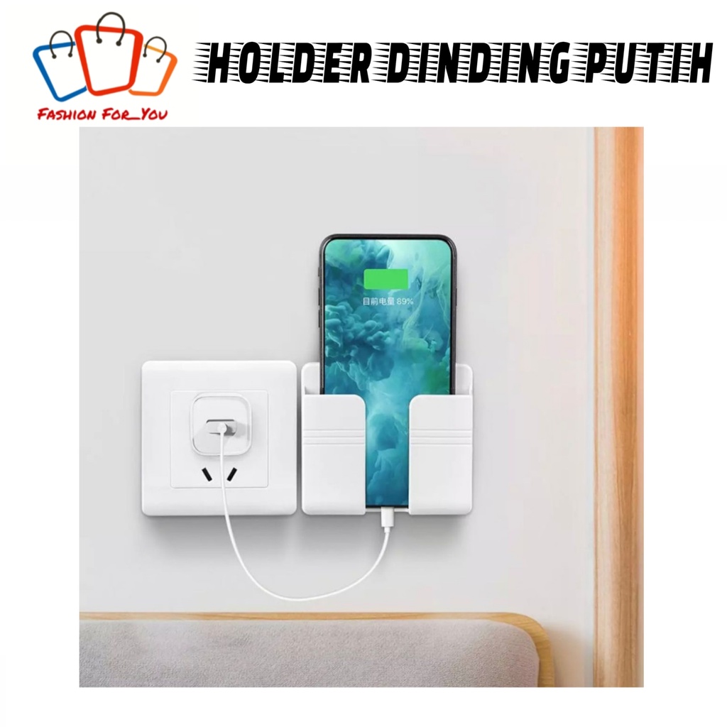 Holder Hp Tempel Dinding - Tempat Handphone / Remote Di Dinding