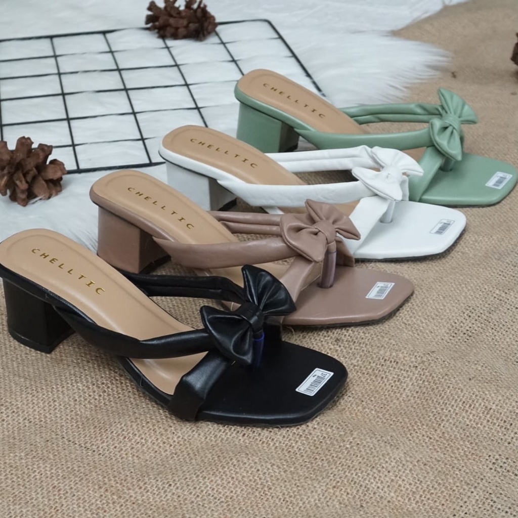 Galaxy Cloth Sepatu Sandal Wanita Pesta Remaja Terbaru Higheels 5cm Main Kekiniann Galaxy Fashion ID Bukan IMPORT ORIGINAL hak hell sedang OF33.