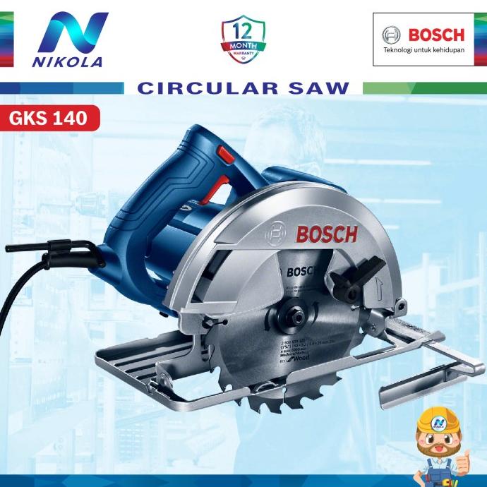 GKS 140 BOSCH Professional Mesin Gergaji Circular Saw 7" BOSCH GKS140 Termurah