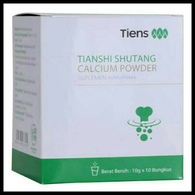 Tiens / Tianshi Shutang Calsium Powder Isi 10 Shachet l Kalsium Herbal