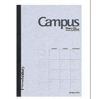 

Notebook / Campus Diary Planner Kokuyo Size A6