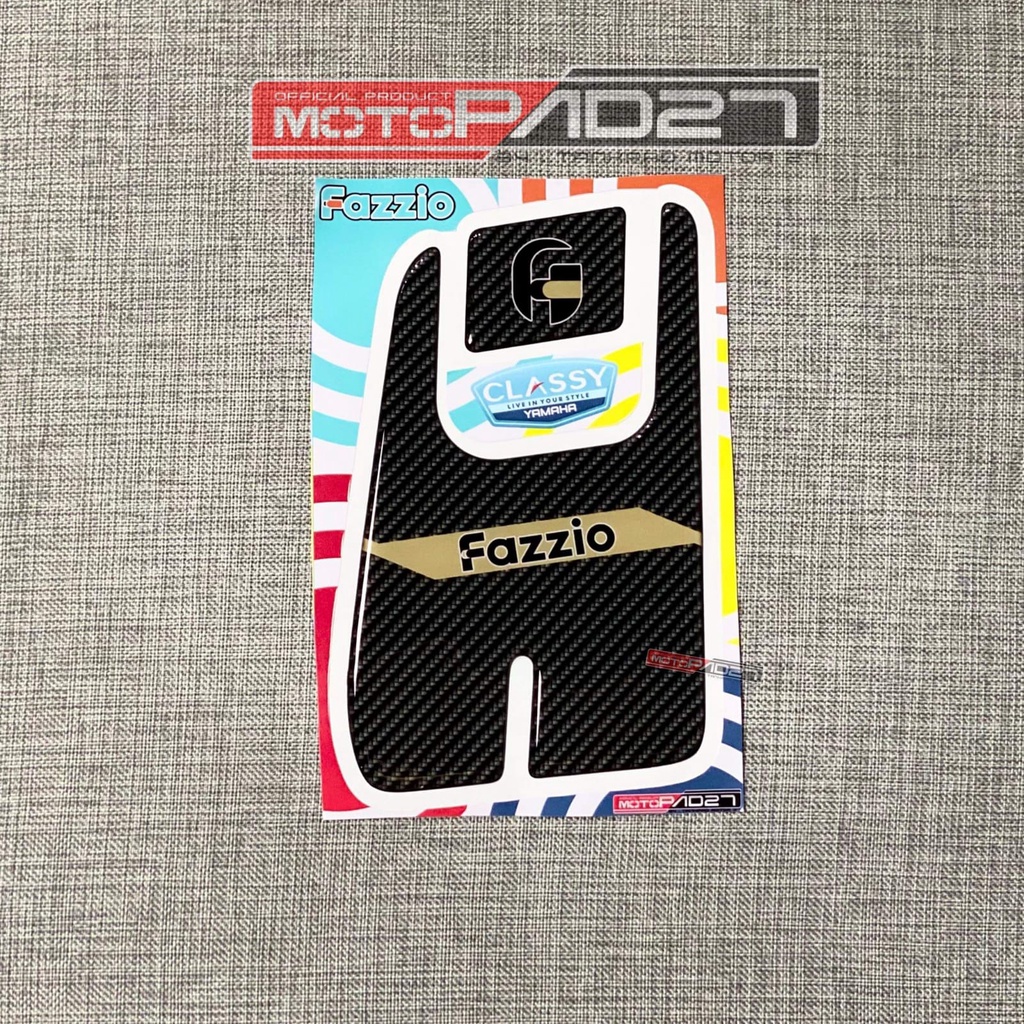 Motopad27 Stiker Laci Yamaha FAZZIO bahan resin Premium