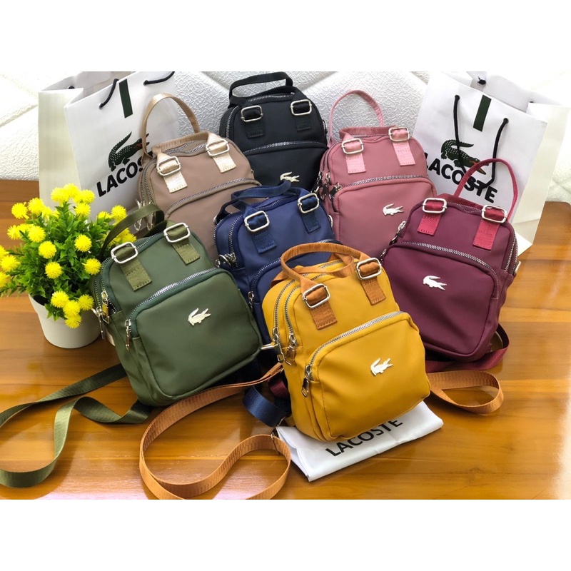 tas wanita mini res 3 multipungsi nylon free paperbag uk 15x20 kode 18-88