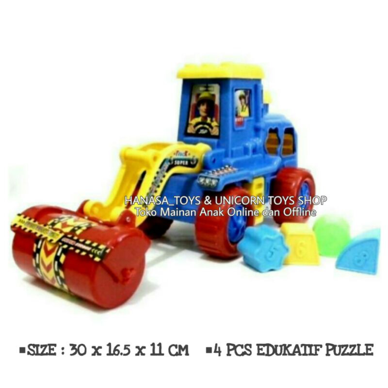 Slender mainan mobil konstruksi atau slender pintar