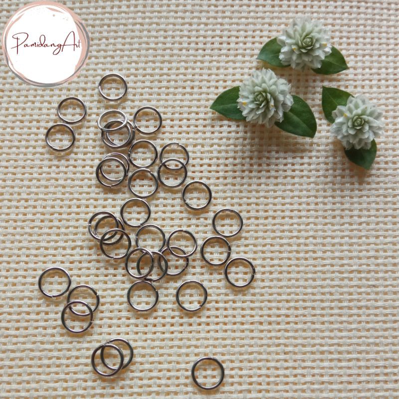 Ring craft silver / Split ring / Ring Gelang Kalung Silver