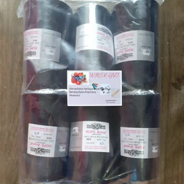 Benang mesin jahit Rope Brand